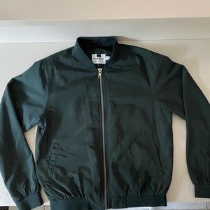 Topman Bomber Jacket (Size M) - Dark Green